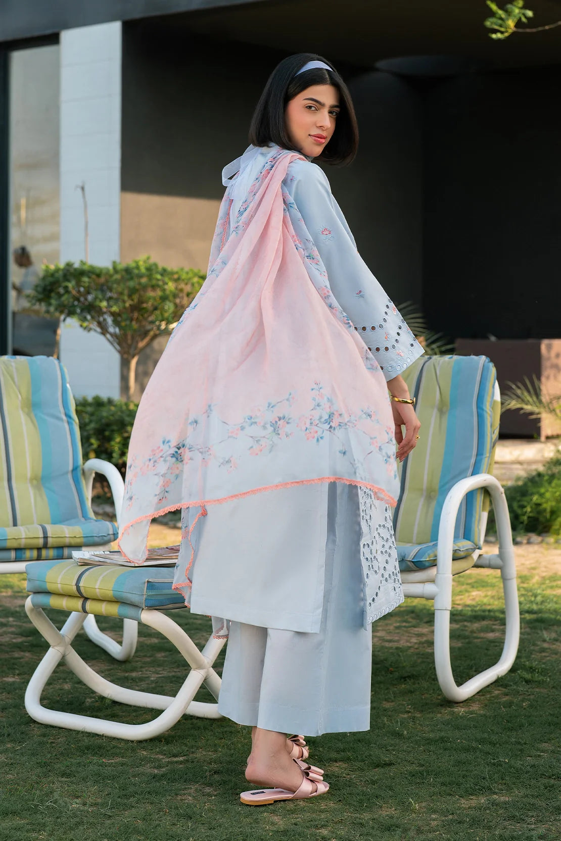 Rashid | Ekiya Embroidered Lawn | 3765