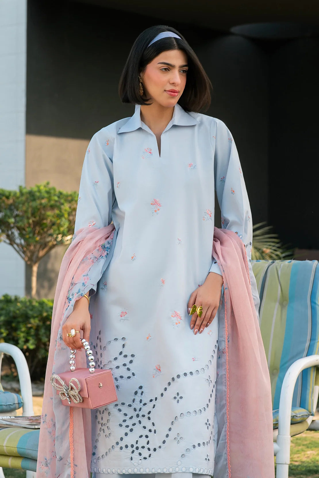 Rashid | Ekiya Embroidered Lawn | 3765