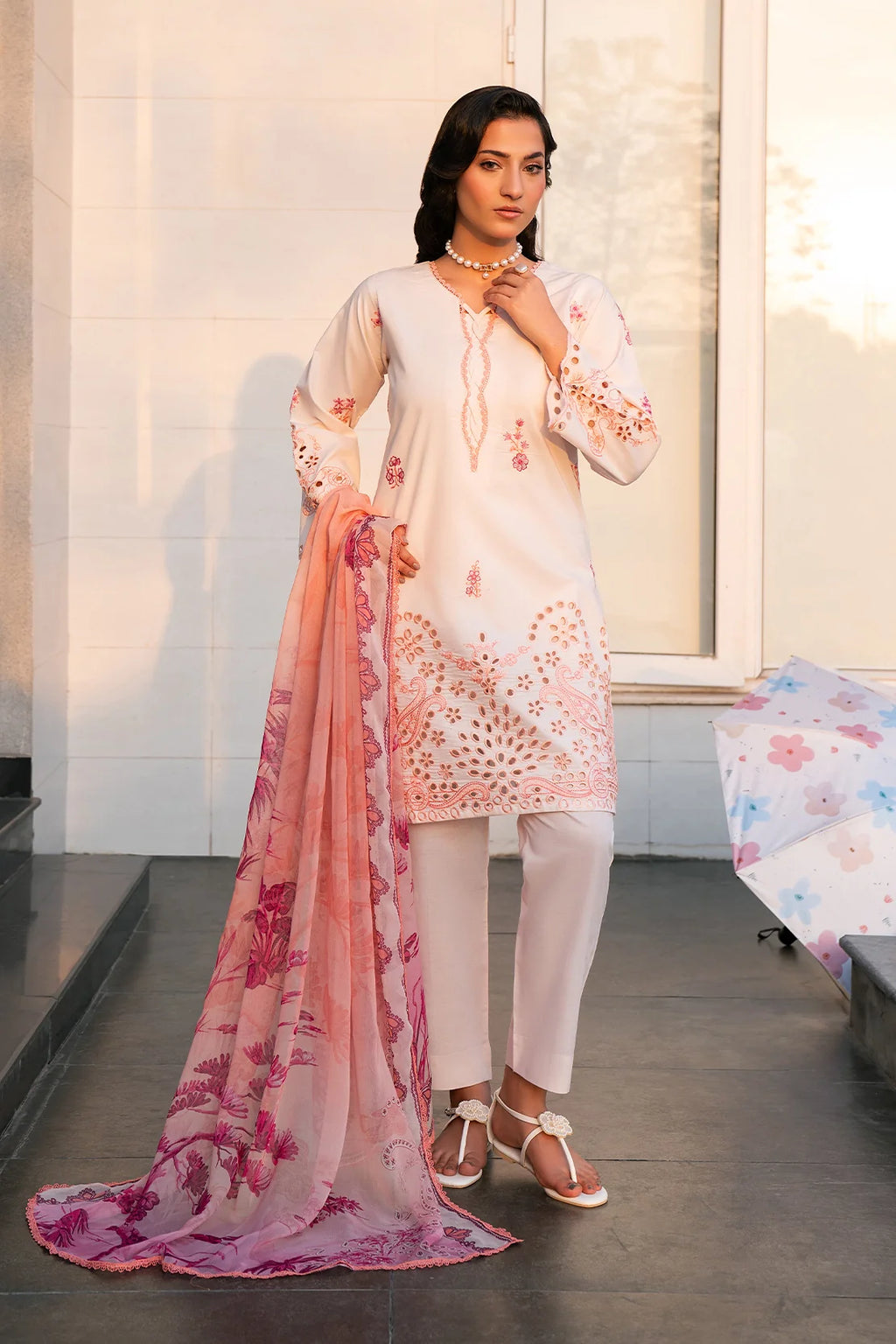 Rashid | Ekiya Embroidered Lawn | 3767