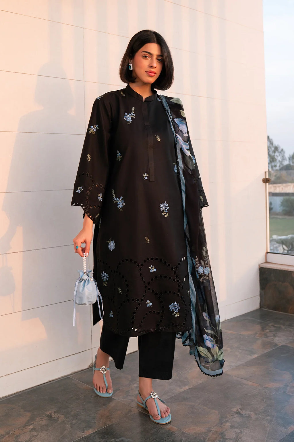 Rashid | Ekiya Embroidered Lawn | 3768