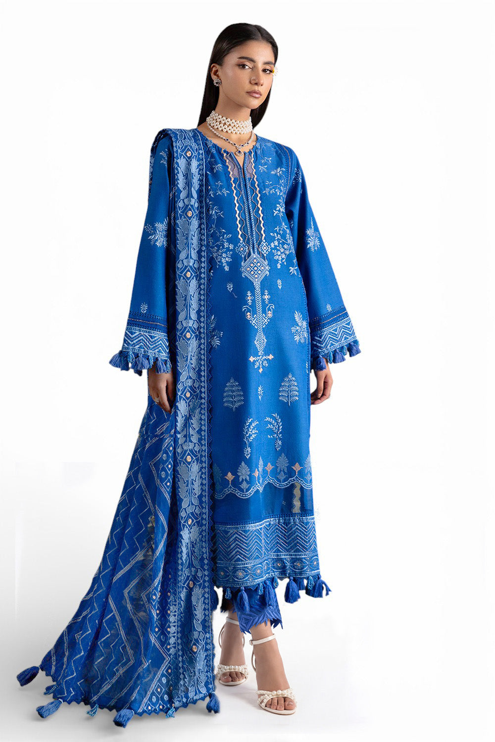 Gul Ahmad | Summer Embroidered Lawn Suit | PM-62003