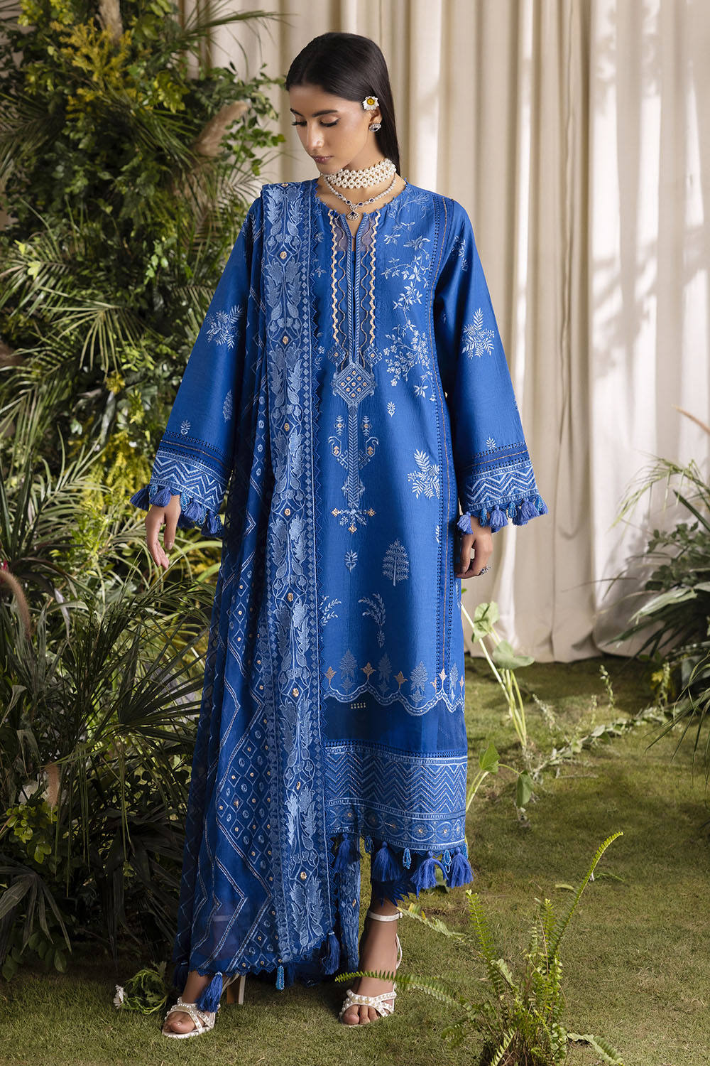 Gul Ahmad | Summer Embroidered Lawn Suit | PM-62003