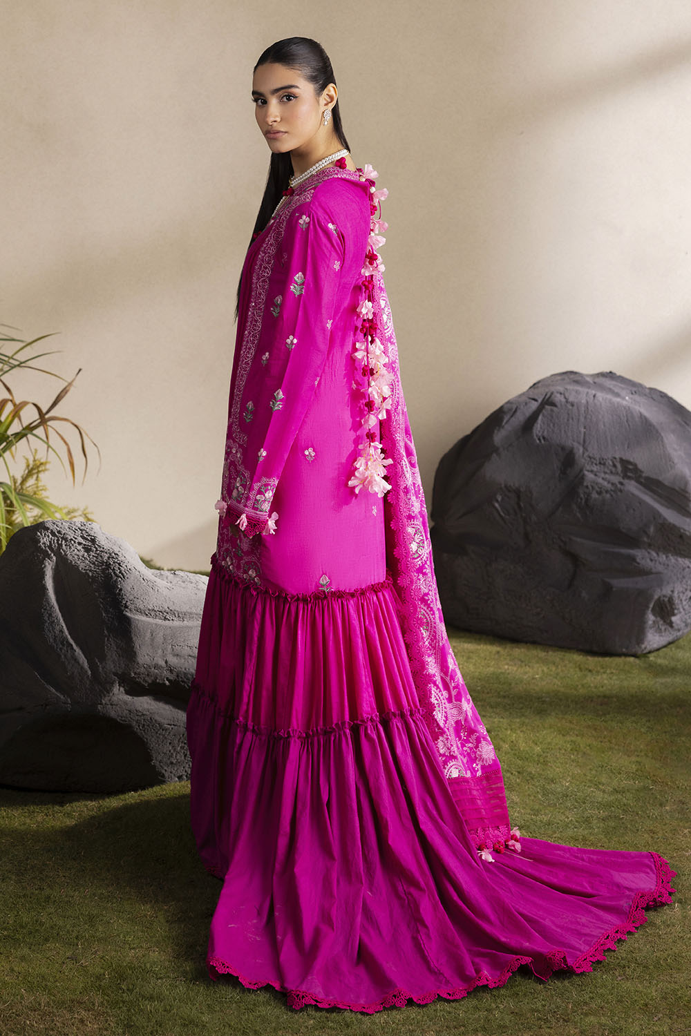Gul Ahmad | Summer Embroidered Lawn Suit | PM-62029