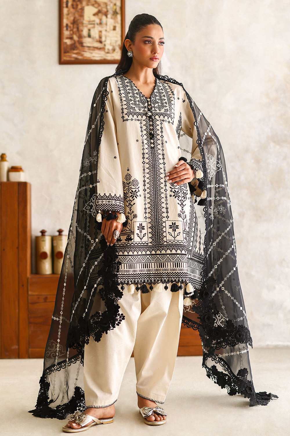 Gul Ahmad | Summer Embroidered Lawn Suit | PM-62055