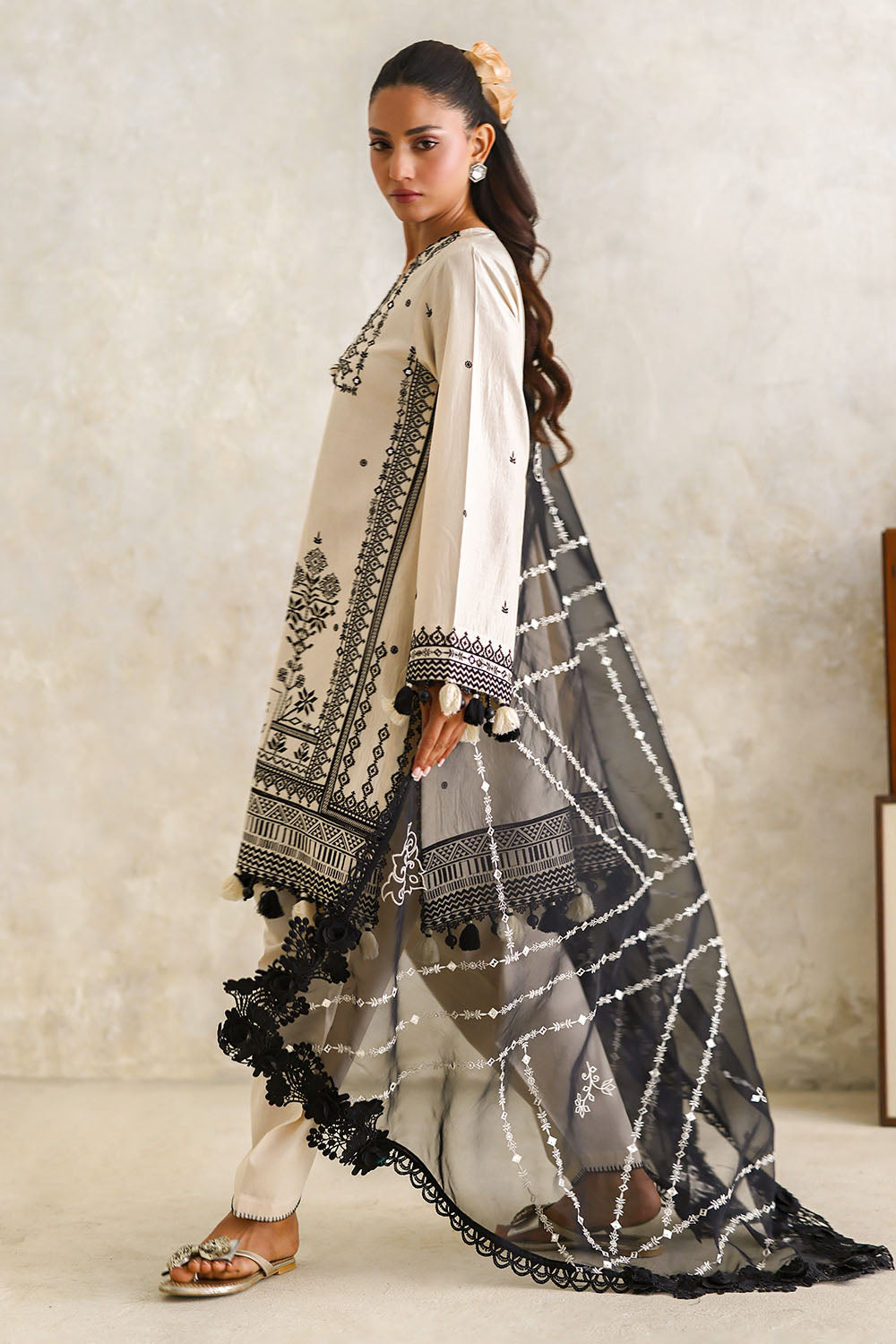 Gul Ahmad | Summer Embroidered Lawn Suit | PM-62055