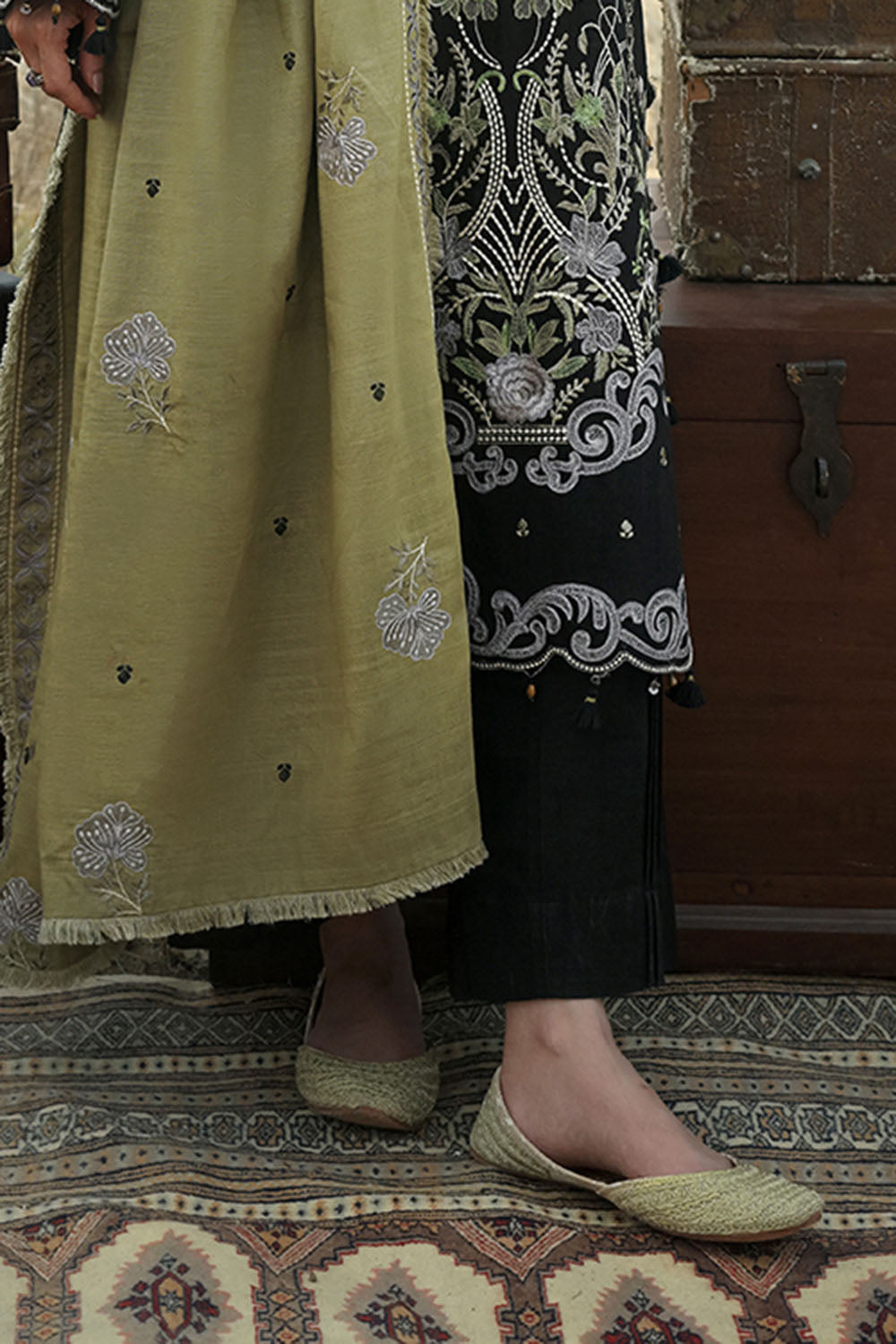 Gul Ahmad | Embroidered Khaddar Winter | K-62008