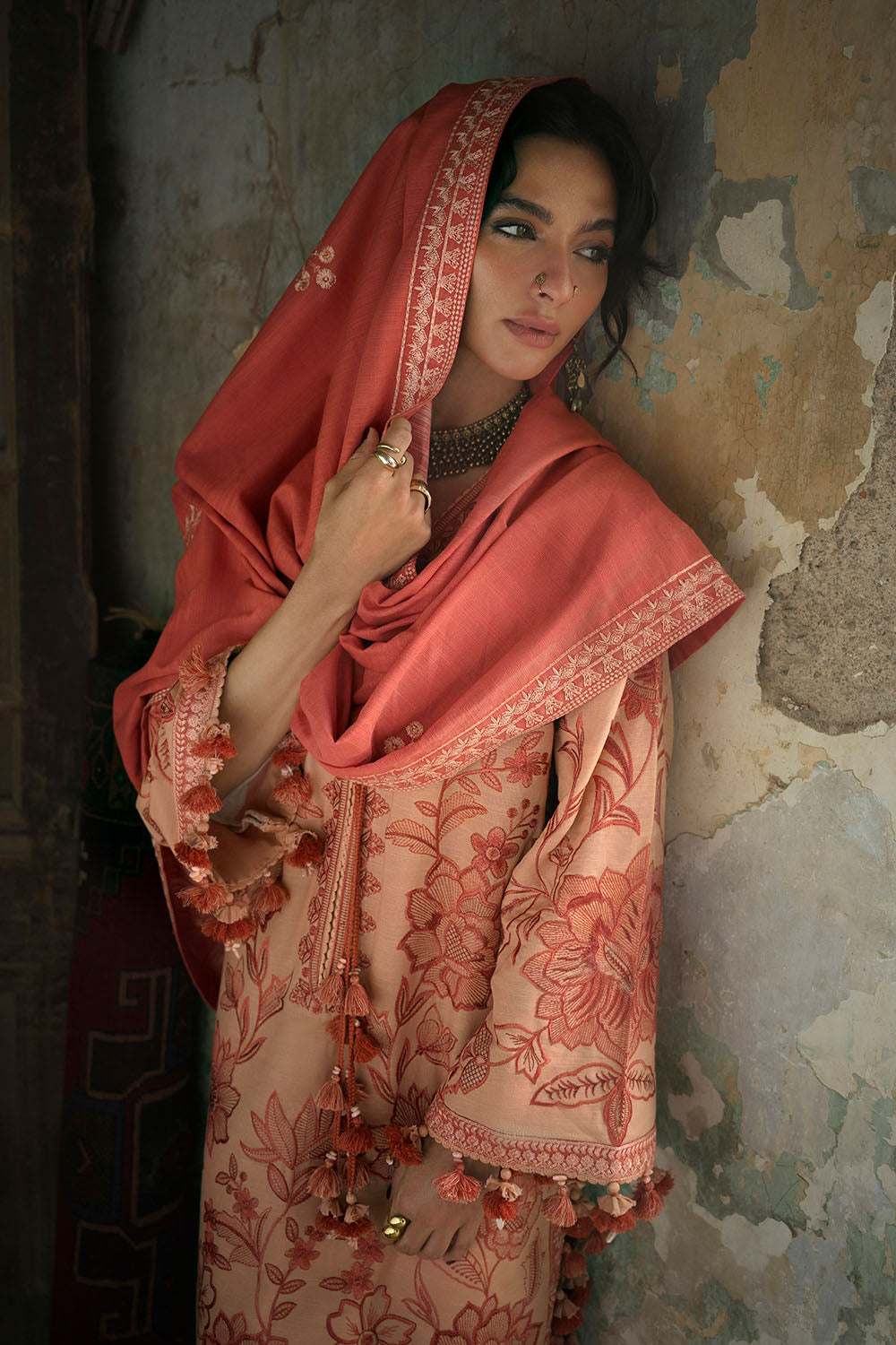 Gul Ahmad | Embroidered Khaddar Winter | K-62057