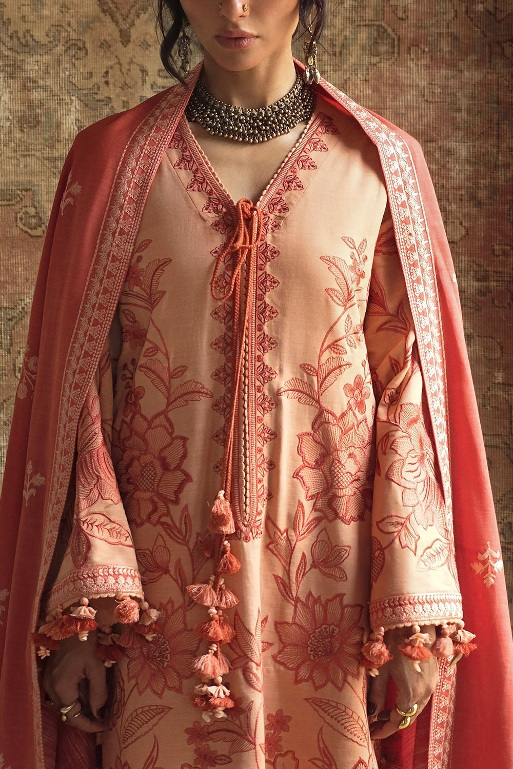 Gul Ahmad | Embroidered Khaddar Winter | K-62057