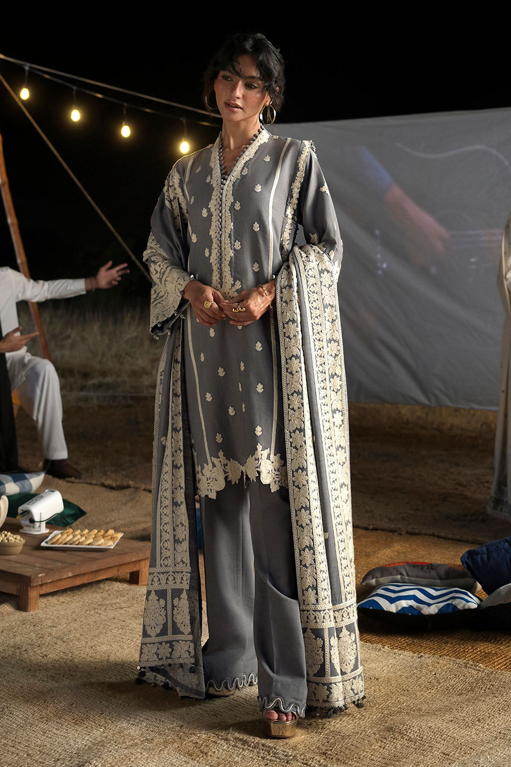 Gul Ahmad | Embroidered Khaddar Winter | K-62071