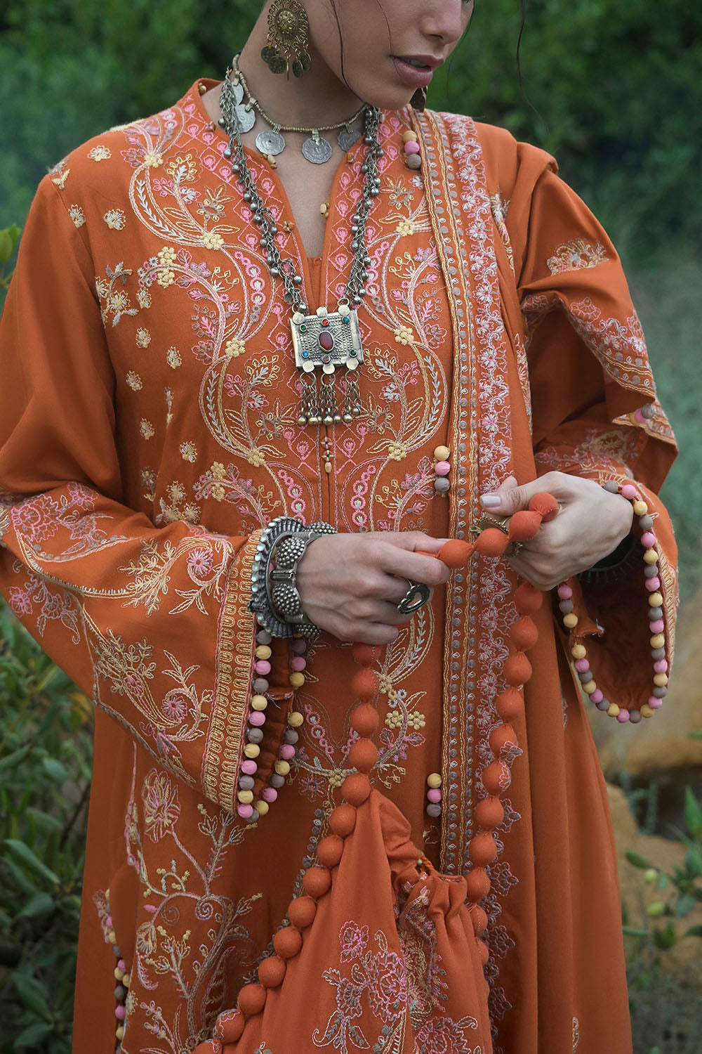 Gul Ahmad | Embroidered Pashmina Winter | AP-62009