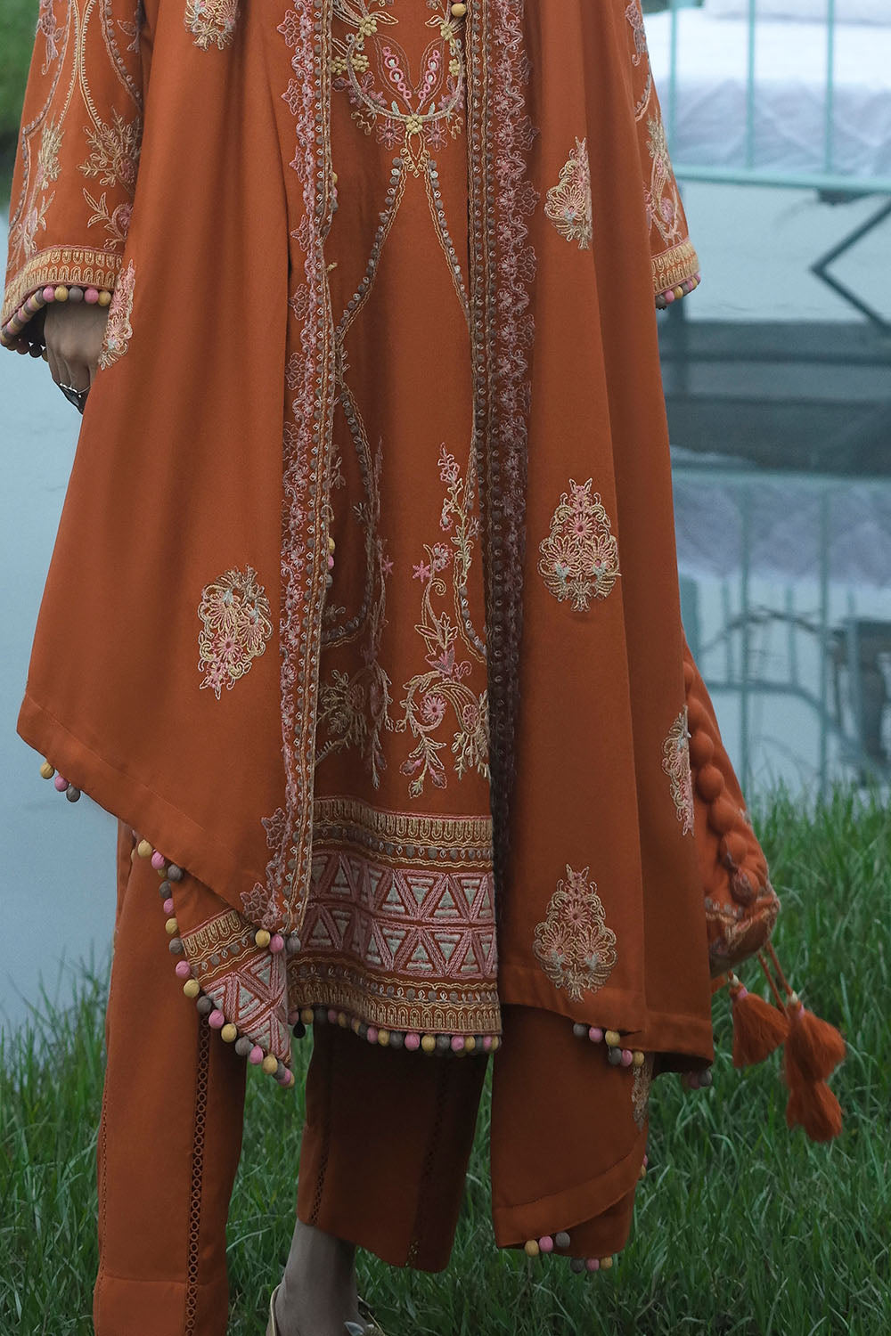 Gul Ahmad | Embroidered Pashmina Winter | AP-62009
