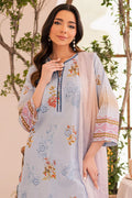 Rashid Textile | Floral Oasis Embroidered Lawn | 021
