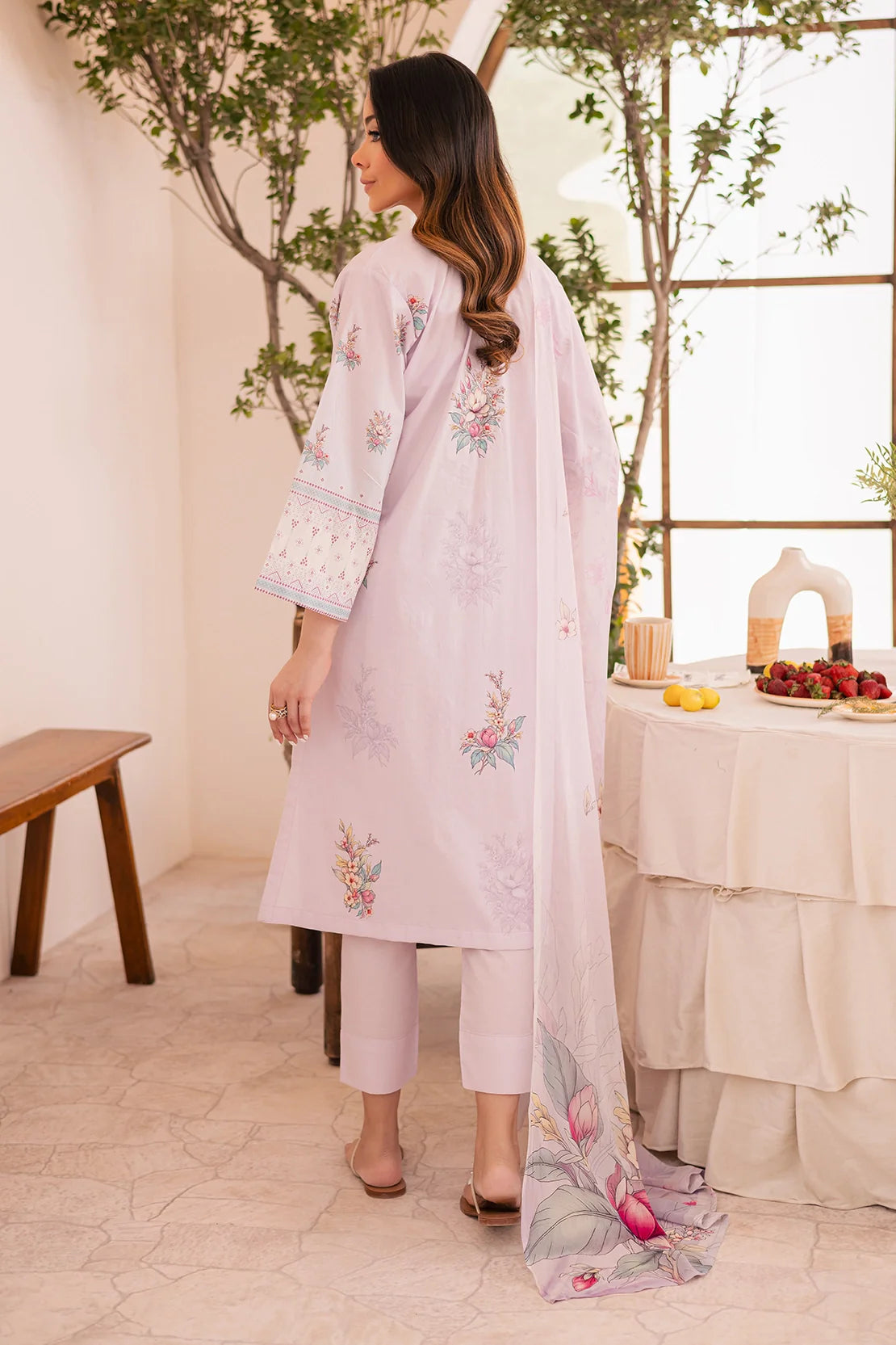 Rashid Textile | Floral Oasis Embroidered Lawn | 027