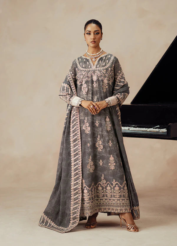 MARYUM-N-MARIA | Embroidered Chiffon | DARYA