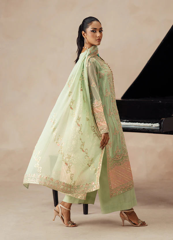 MARYUM-N-MARIA | Embroidered Chiffon | AFRA