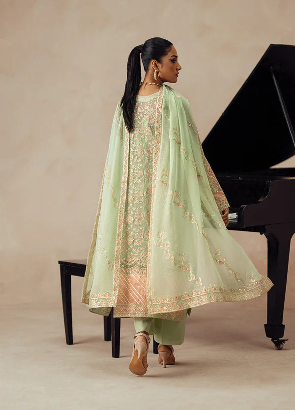 MARYUM-N-MARIA | Embroidered Chiffon | AFRA