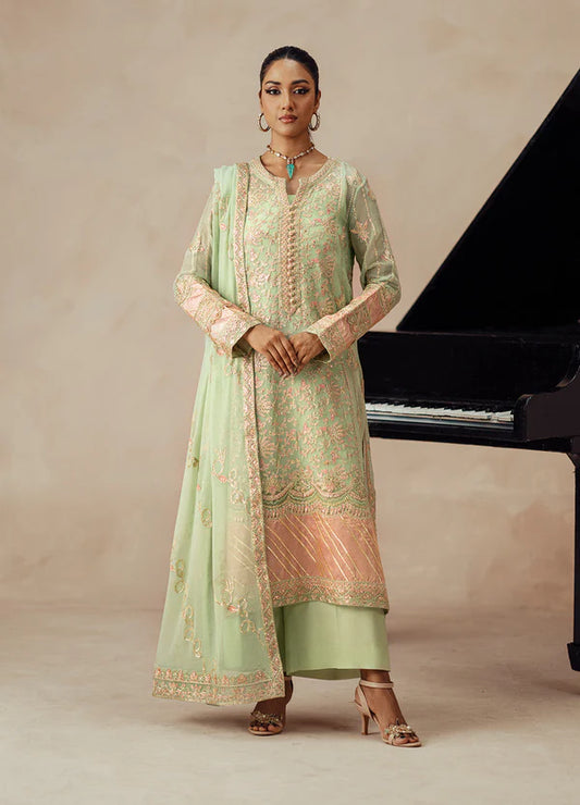 MARYUM-N-MARIA | Embroidered Chiffon | AFRA