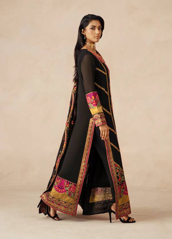 MARYUM-N-MARIA | Embroidered Chiffon | AZILA