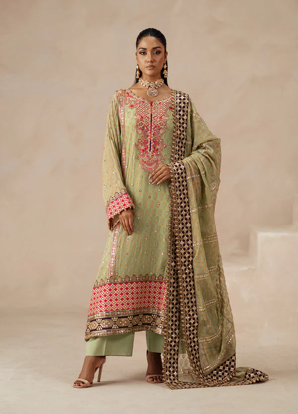 MARYUM-N-MARIA | Embroidered Chiffon | ADVIKA