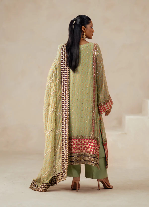 MARYUM-N-MARIA | Embroidered Chiffon | ADVIKA