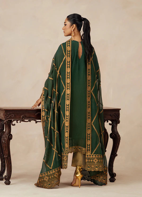MARYUM-N-MARIA | Embroidered Chiffon | JASMINE
