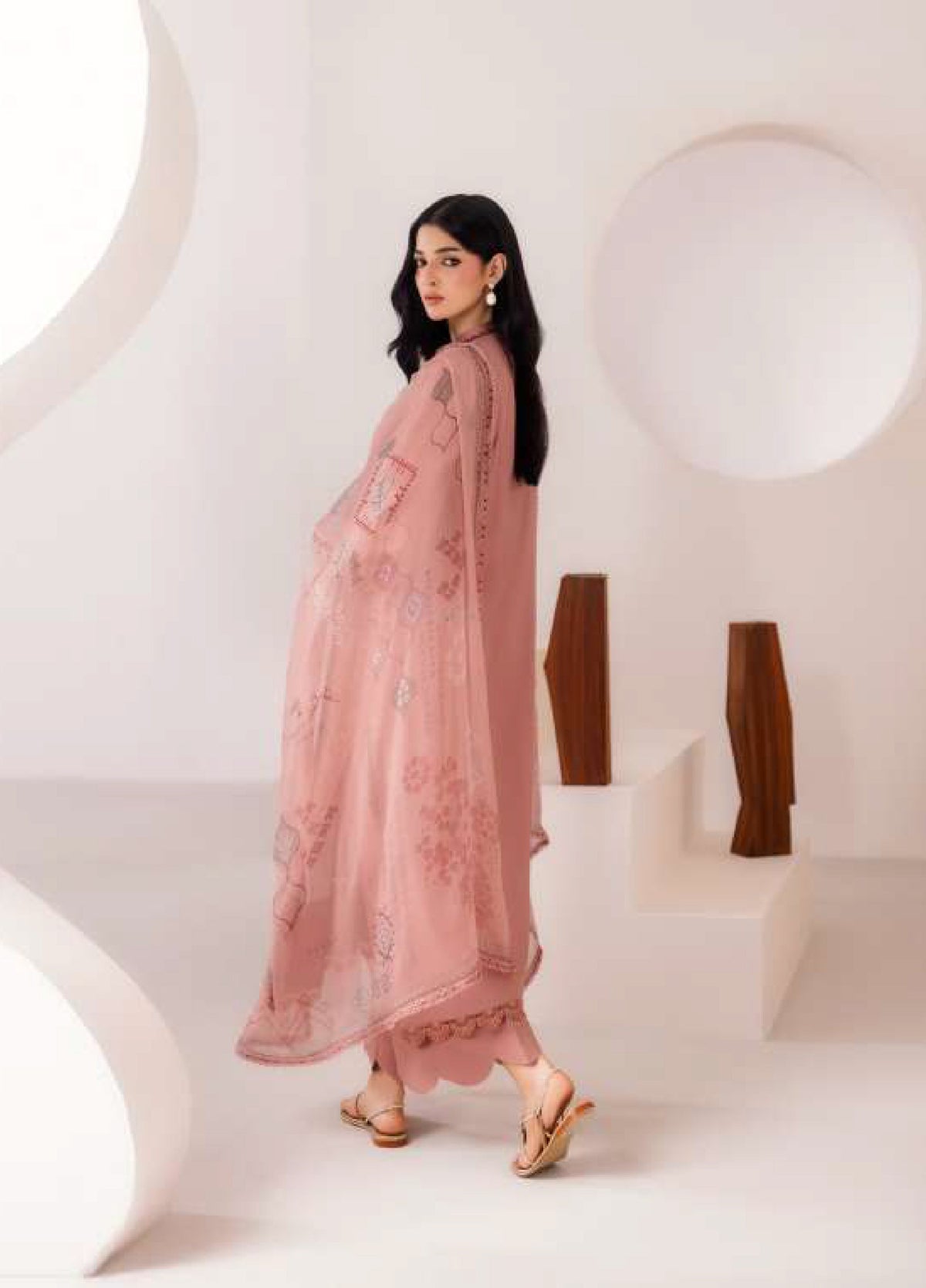 Florent | Zync Embroidered Viscose | FZ-1B