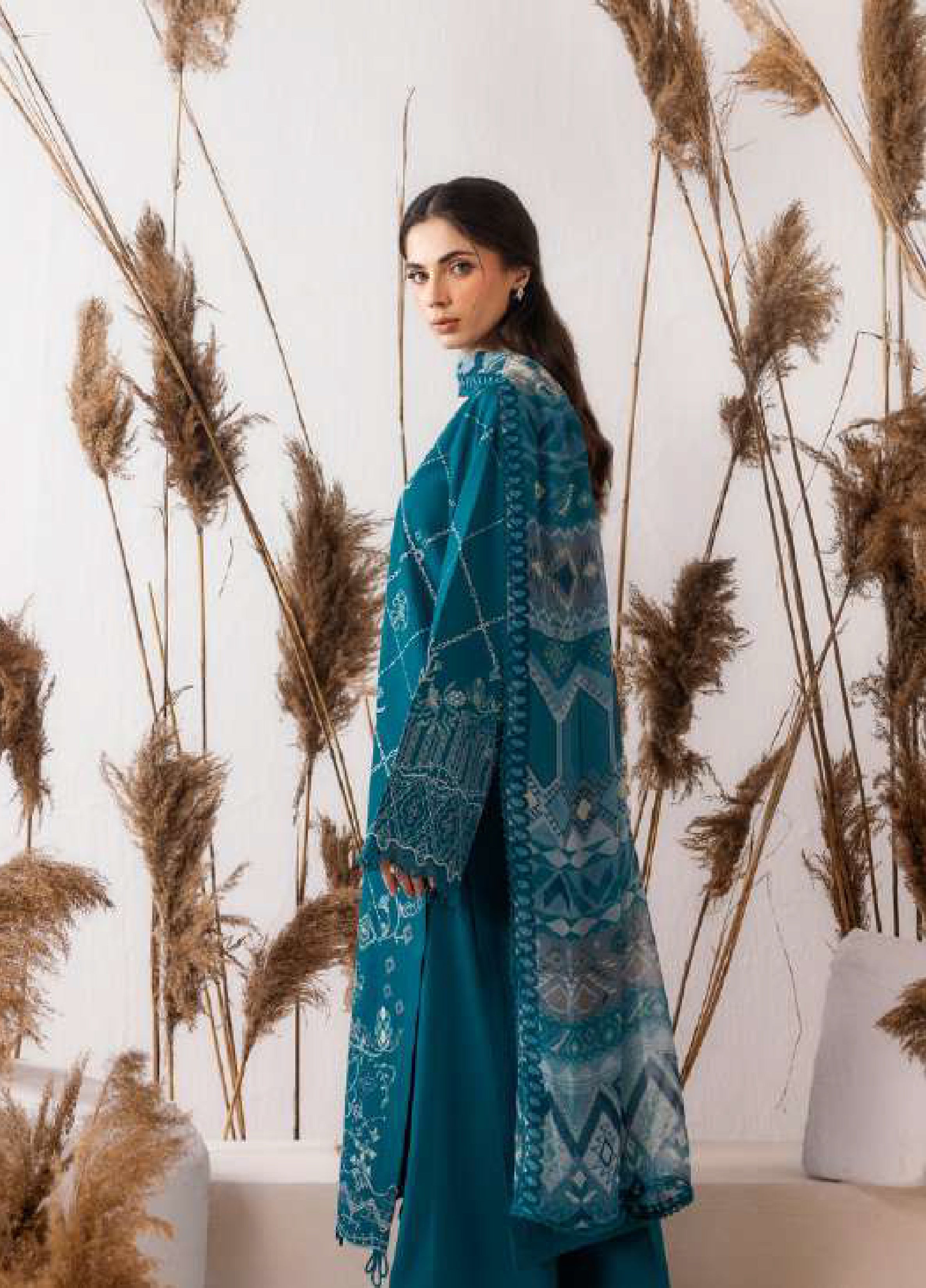 Florent | Zync Embroidered Viscose | FZ-2A
