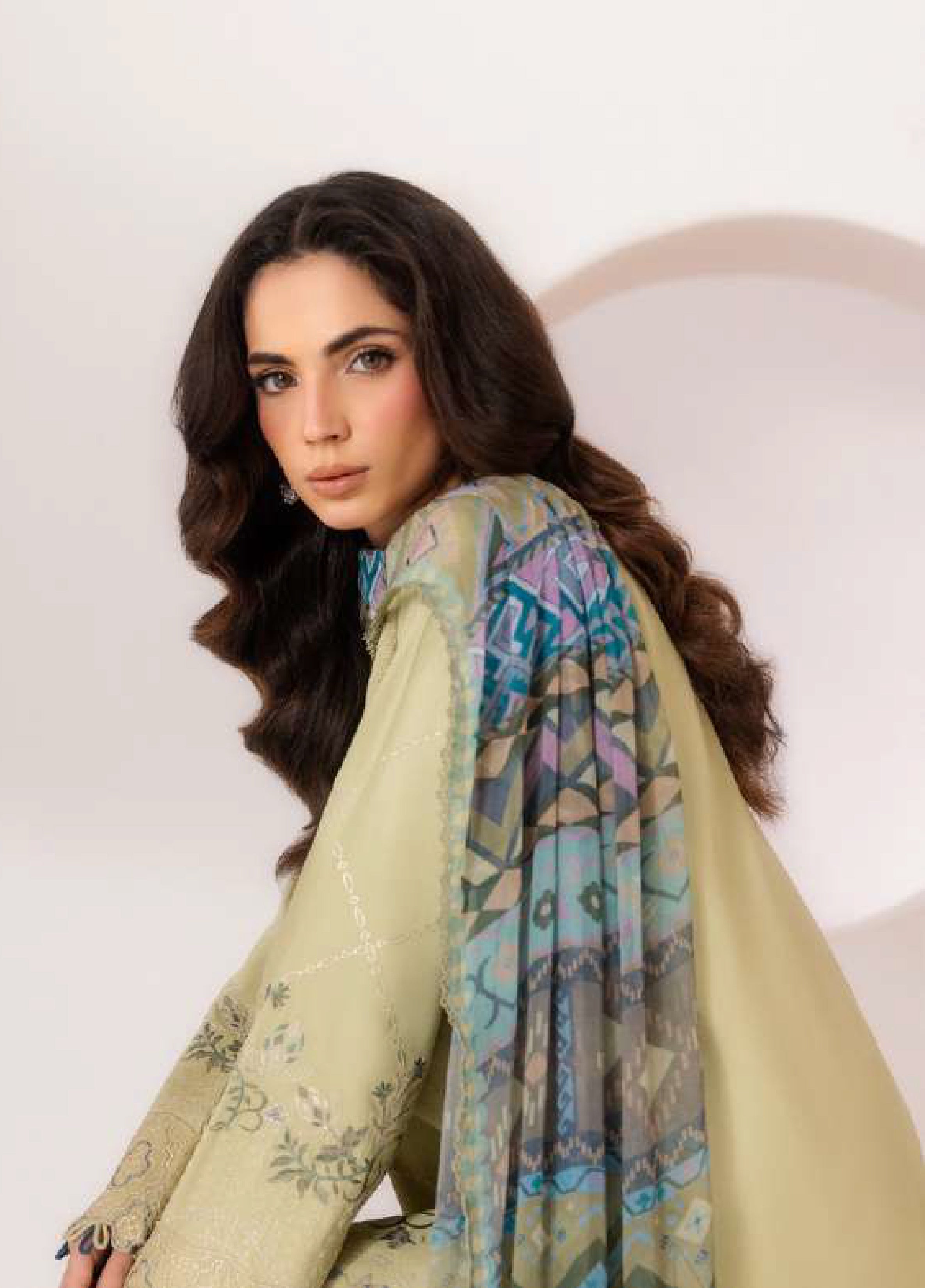 Florent | Zync Embroidered Viscose | FZ-2B