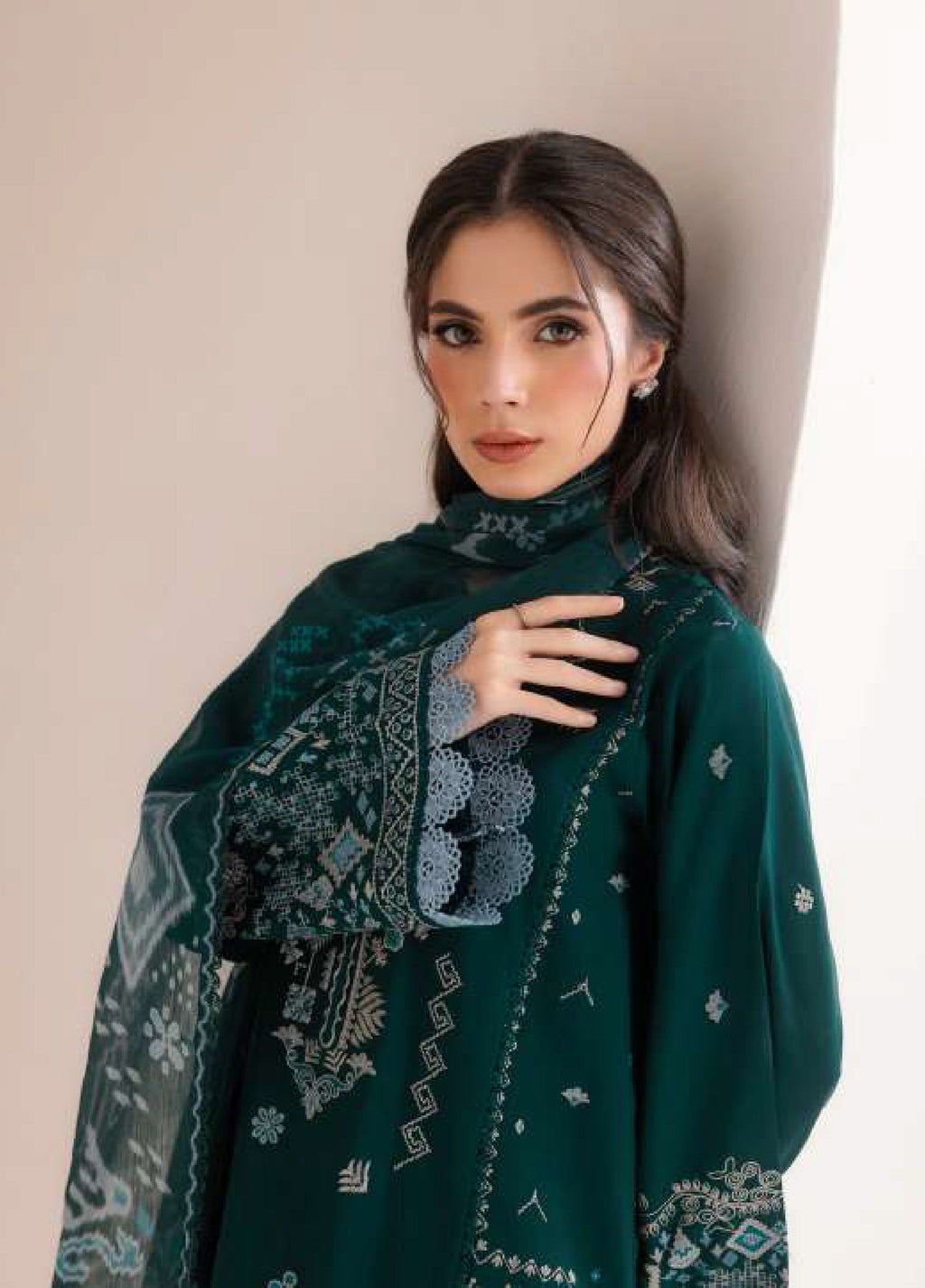 Florent | Zync Embroidered Viscose | FZ-5B