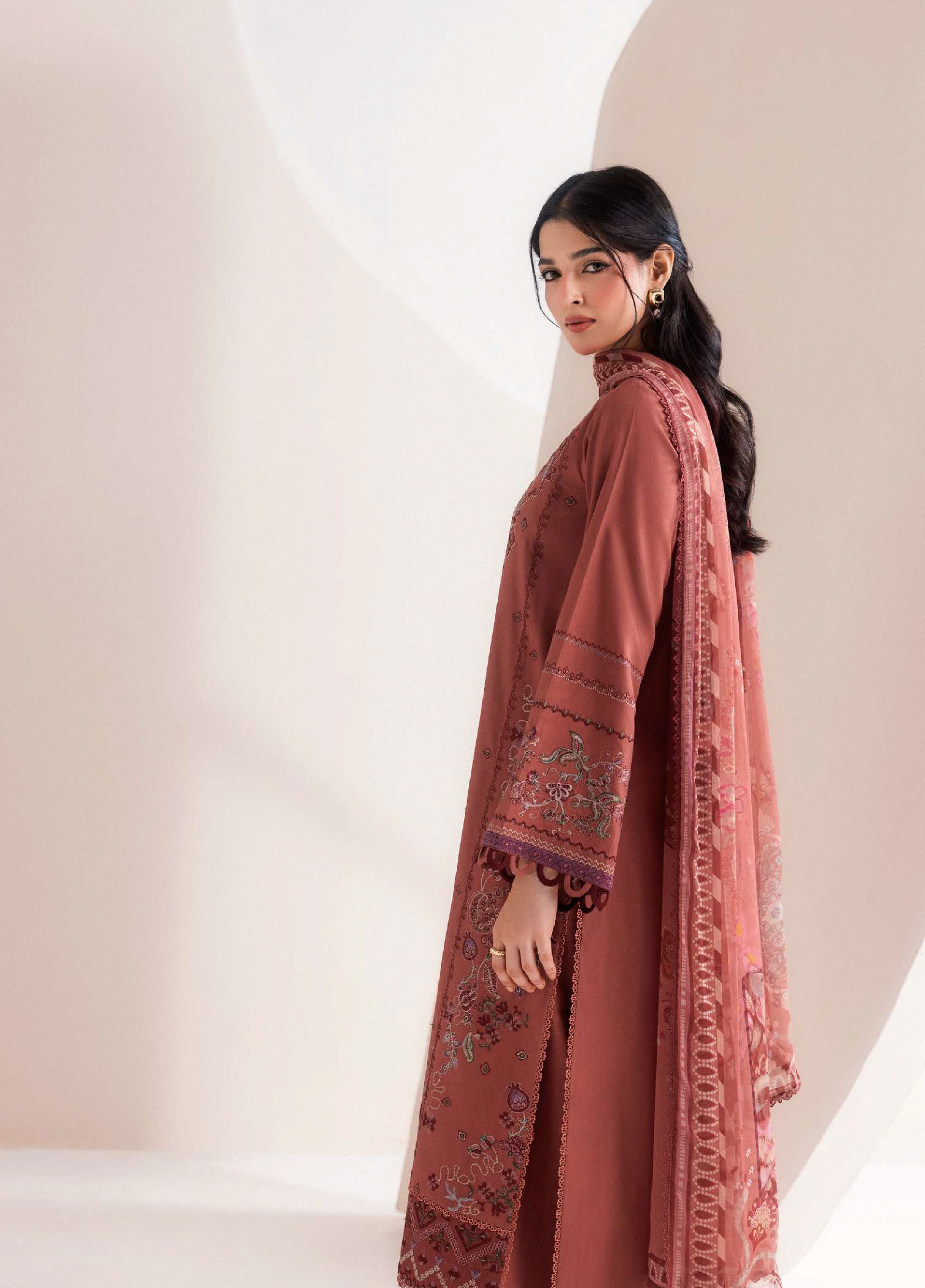 Florent | Zync Embroidered Viscose | FZ-6B