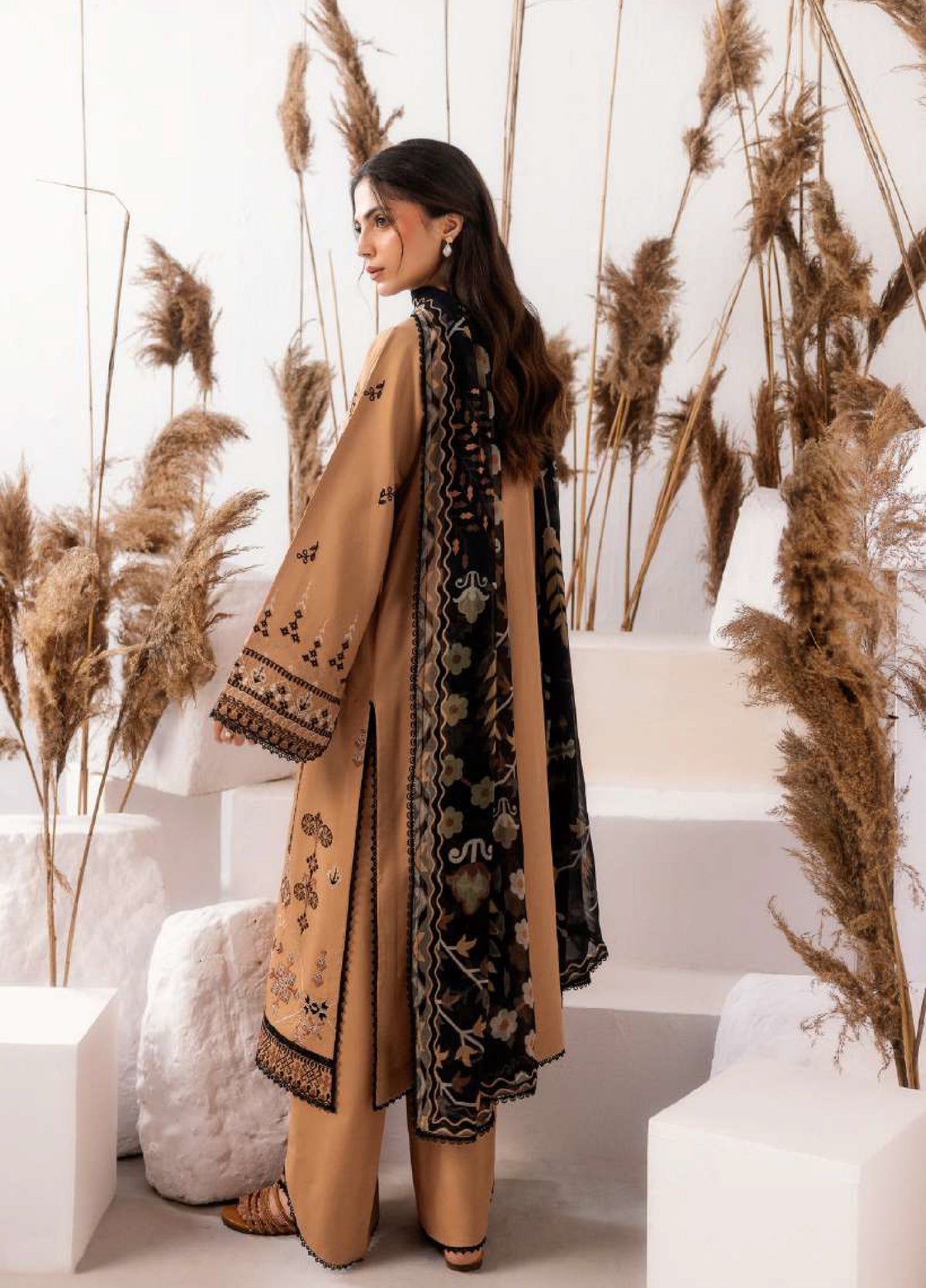 Florent | Zync Embroidered Viscose | FZ-7B