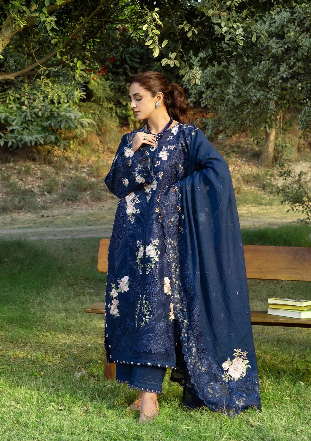 Elaf | Luxary Lawn | Blue Belle