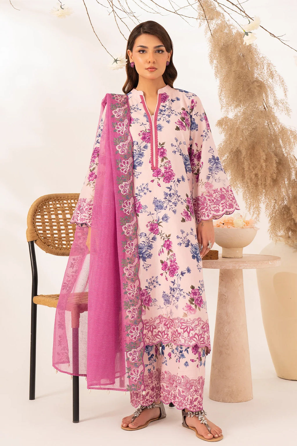 Rashid | Florin Embroidered Lawn | 561