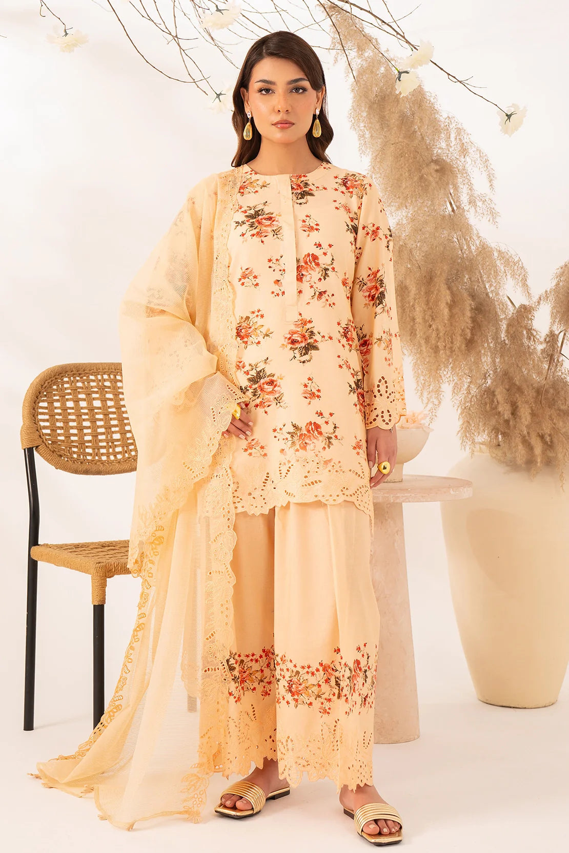 Rashid | Florin Embroidered Lawn | 562