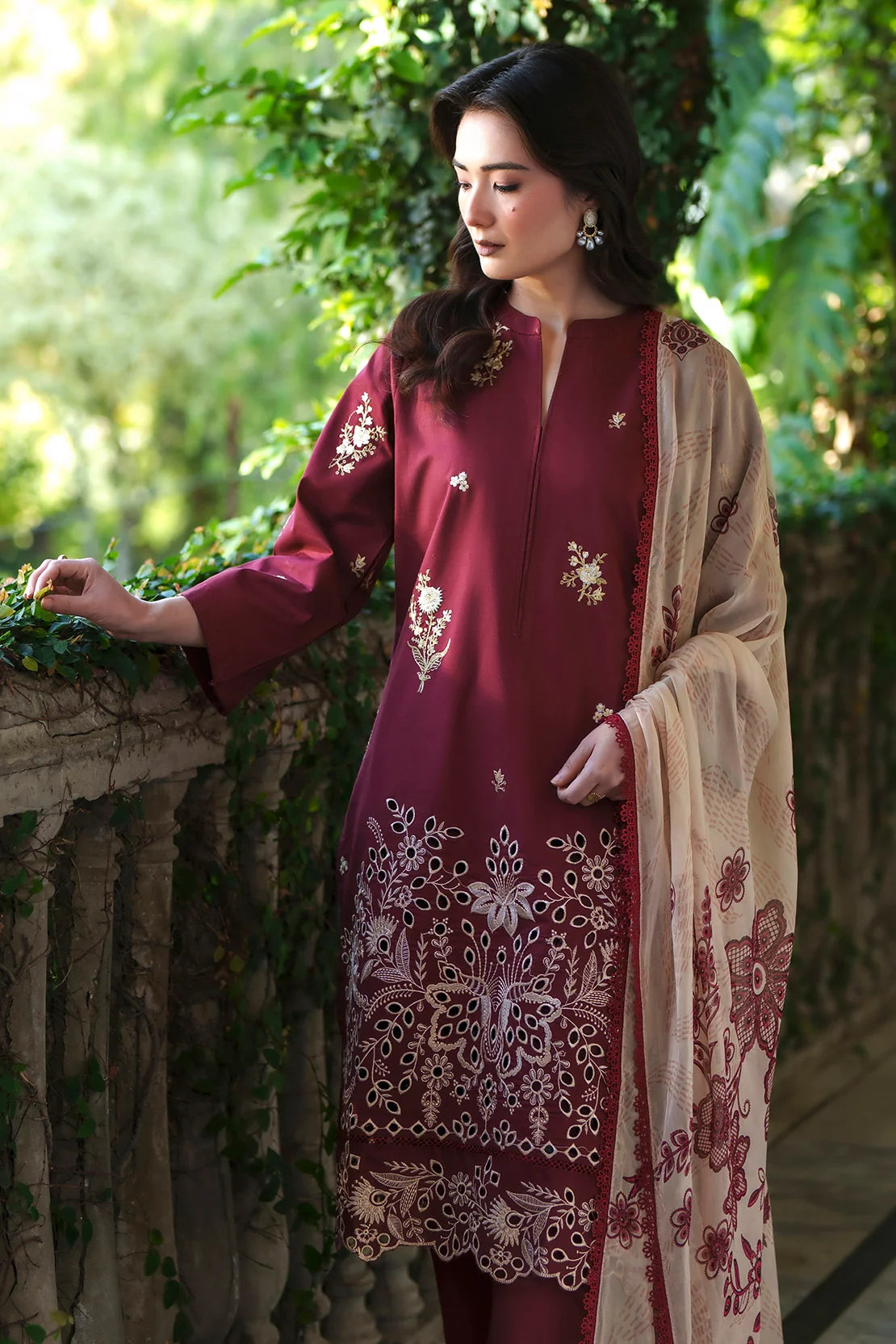 Rashid | Garden Reverie Luxury Embroidered Lawn | 3701