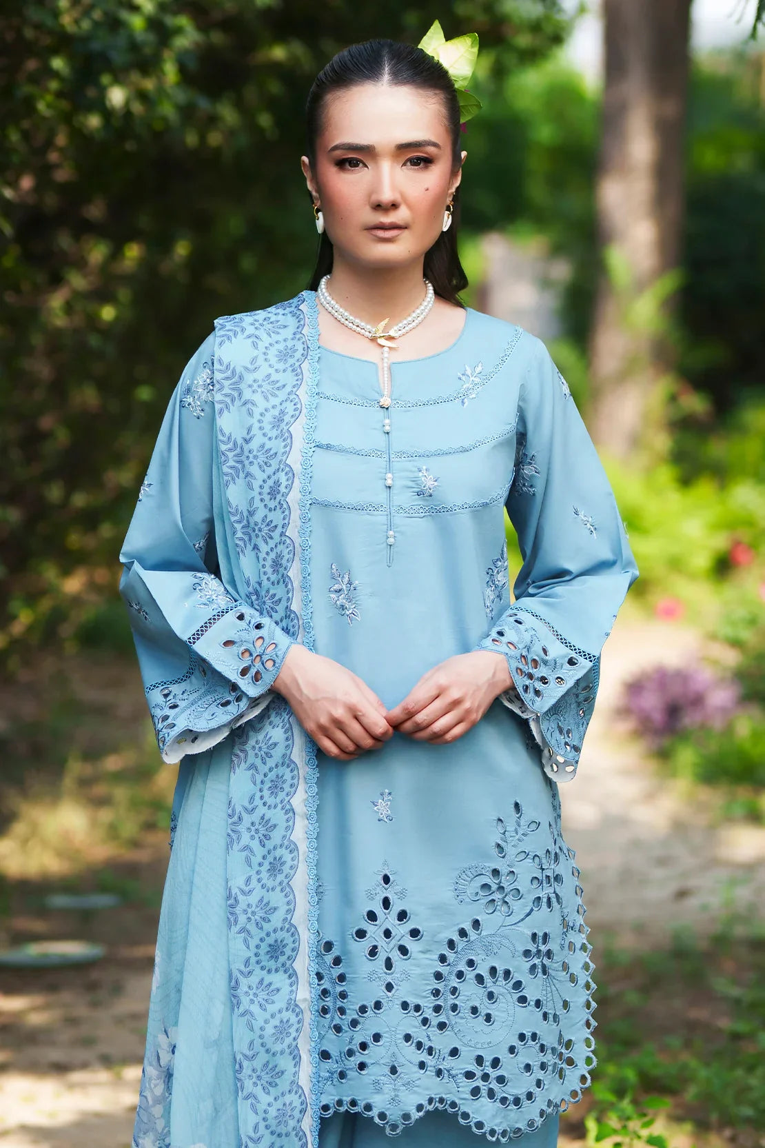Rashid | Garden Reverie Luxury Embroidered Lawn | 3706