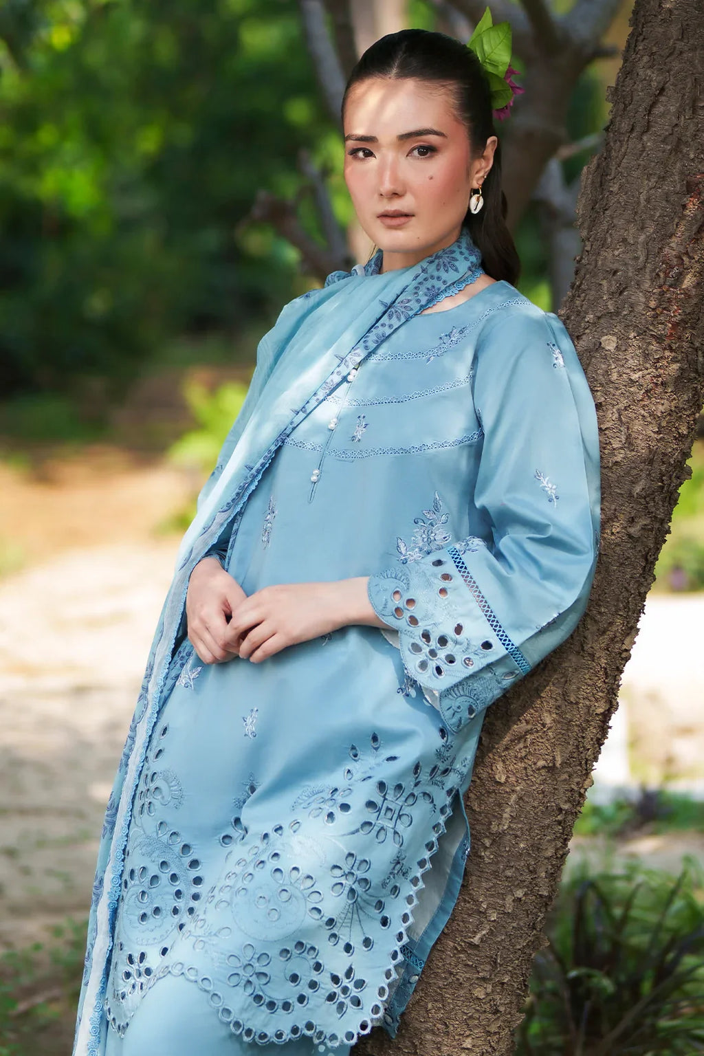 Rashid | Garden Reverie Luxury Embroidered Lawn | 3706