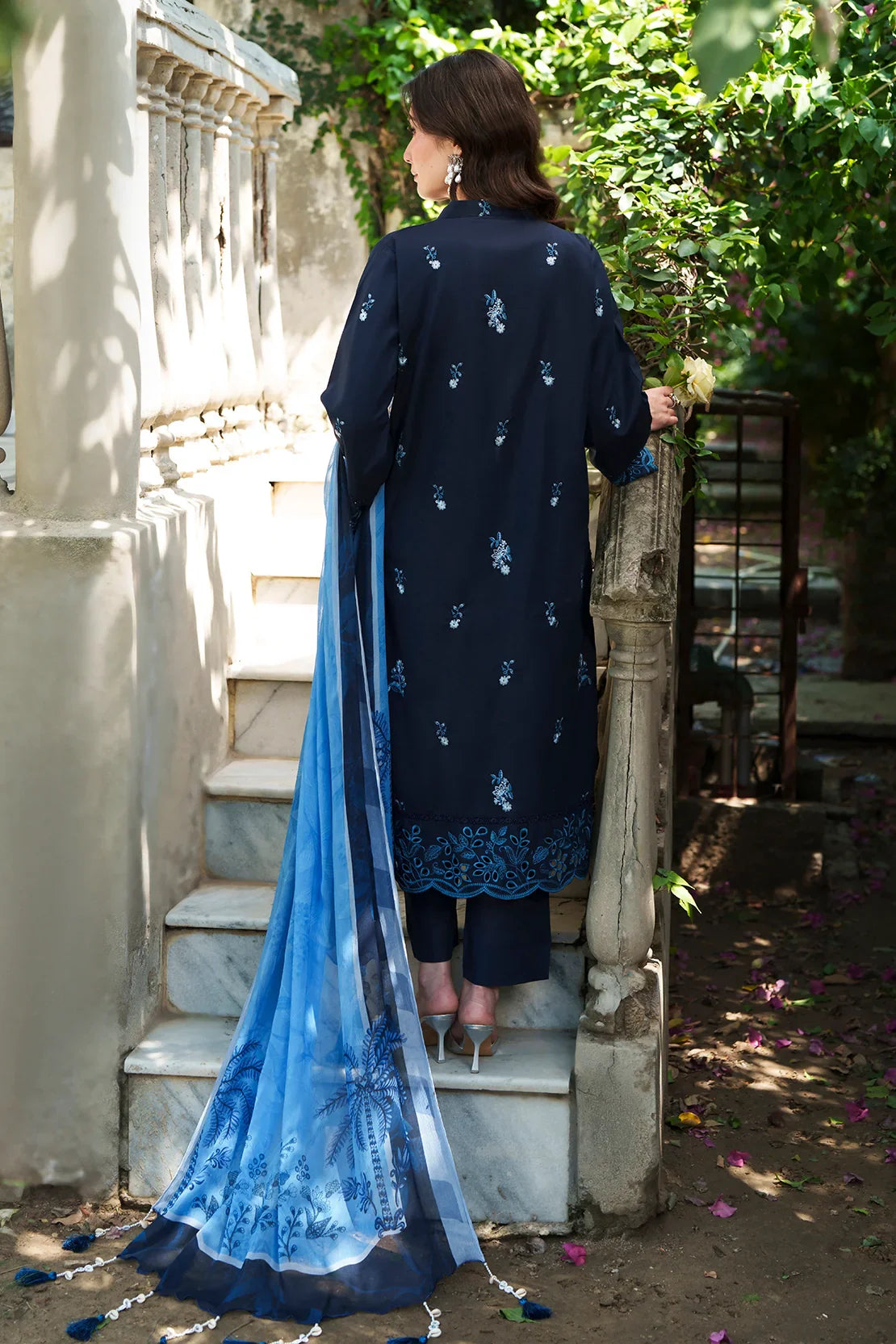Rashid | Garden Reverie Luxury Embroidered Lawn | 3707