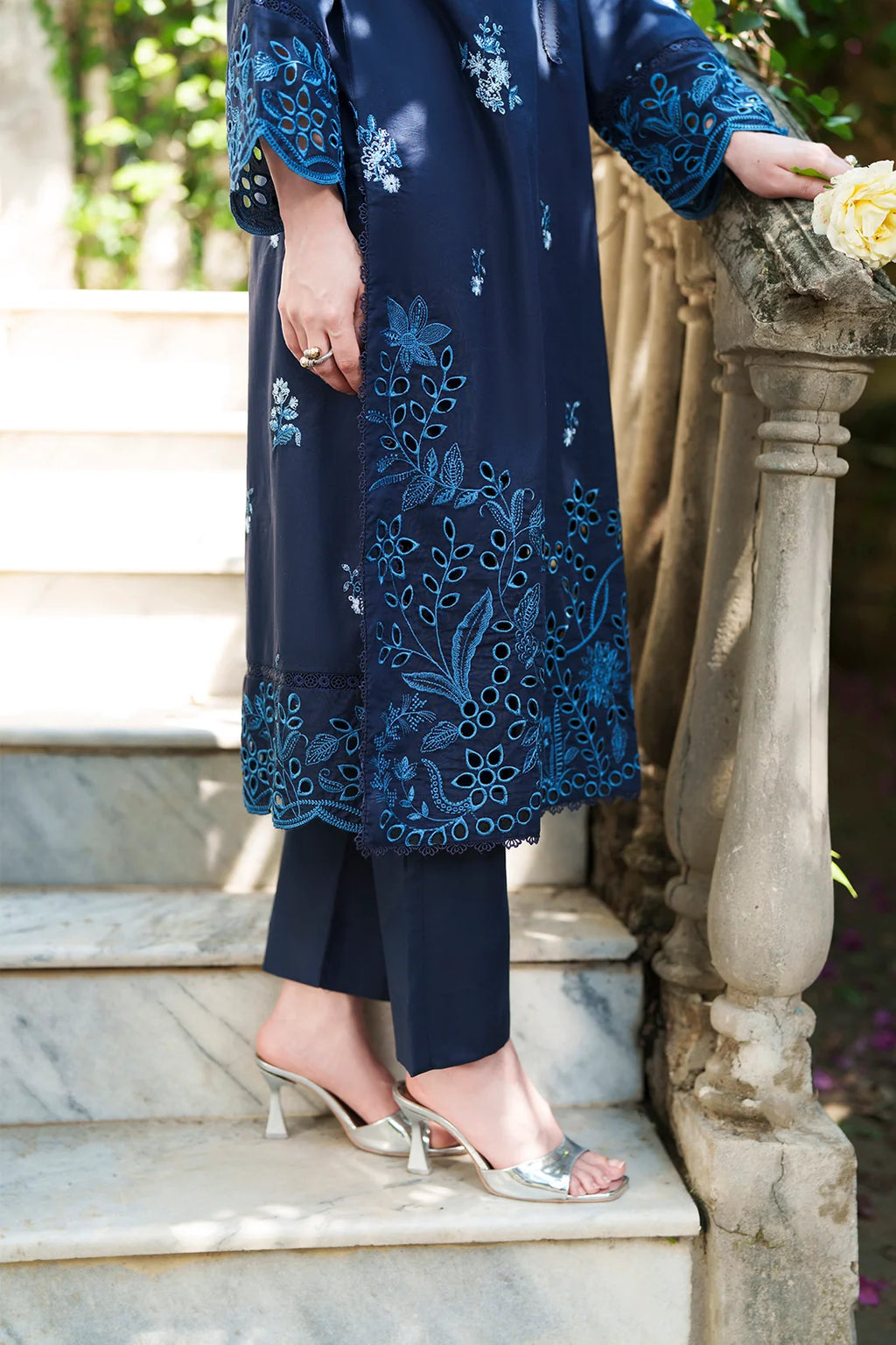 Rashid | Garden Reverie Luxury Embroidered Lawn | 3707
