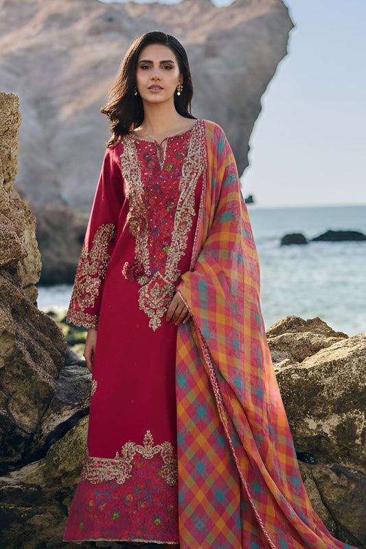 Charizma | SunShine - Vol 1 '26 - 3 PC Embroidered Lawn | CSN6-05