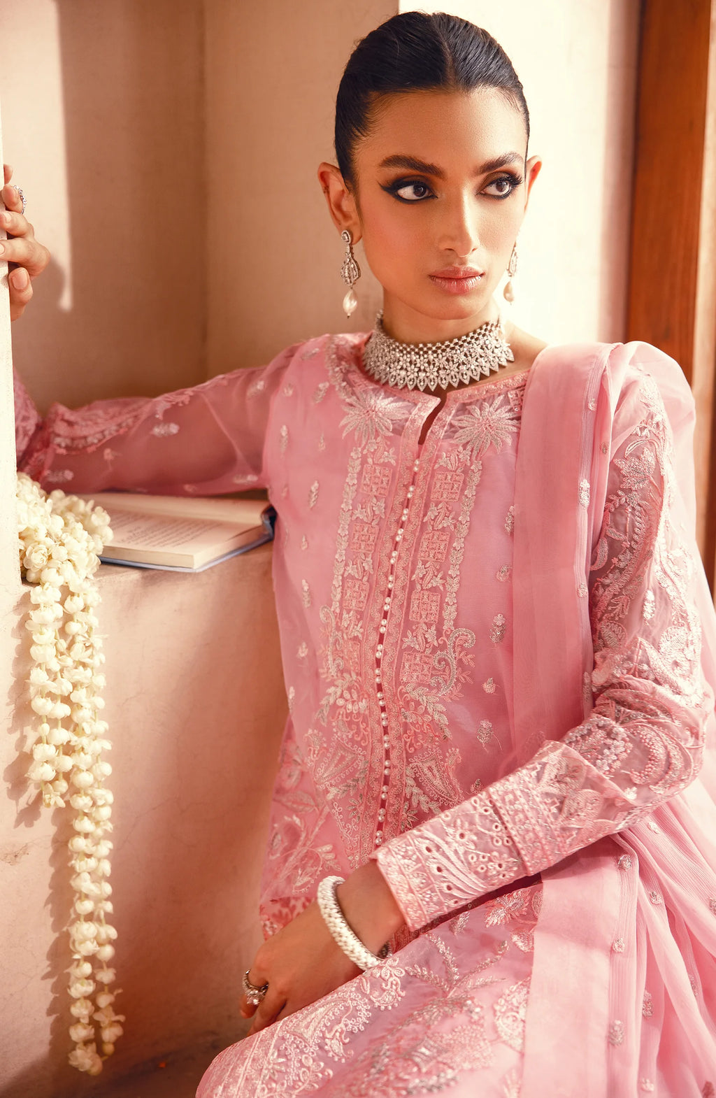MARYAM N MARIA | Khoobsurat luxury formal | Crystal Rose (MS23-543)