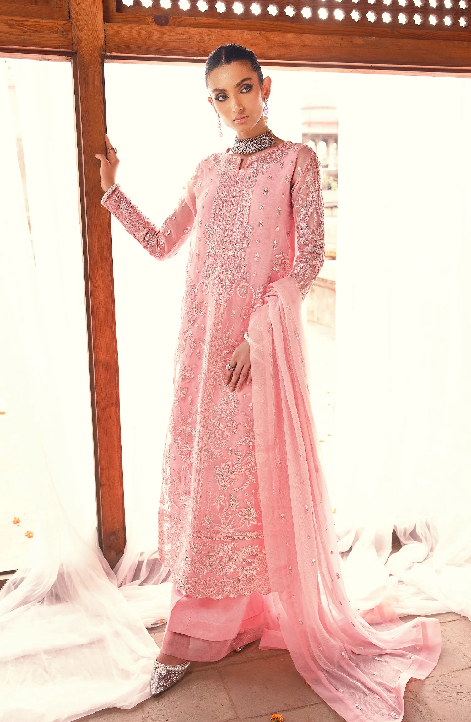 MARYAM N MARIA | Khoobsurat luxury formal | Crystal Rose (MS23-543)