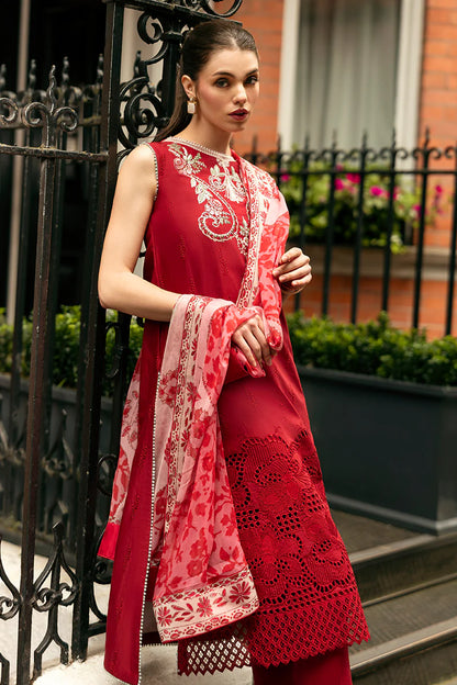 MUSHQ | Embroidered Lawn | CRIMSON CHIC