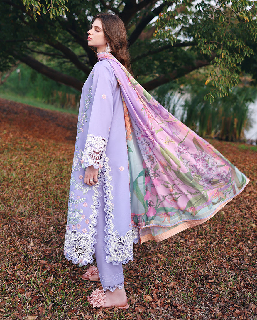 Mushq | Secret Garden - Chikankari Embroidered Lawn | Hidden Dahlia