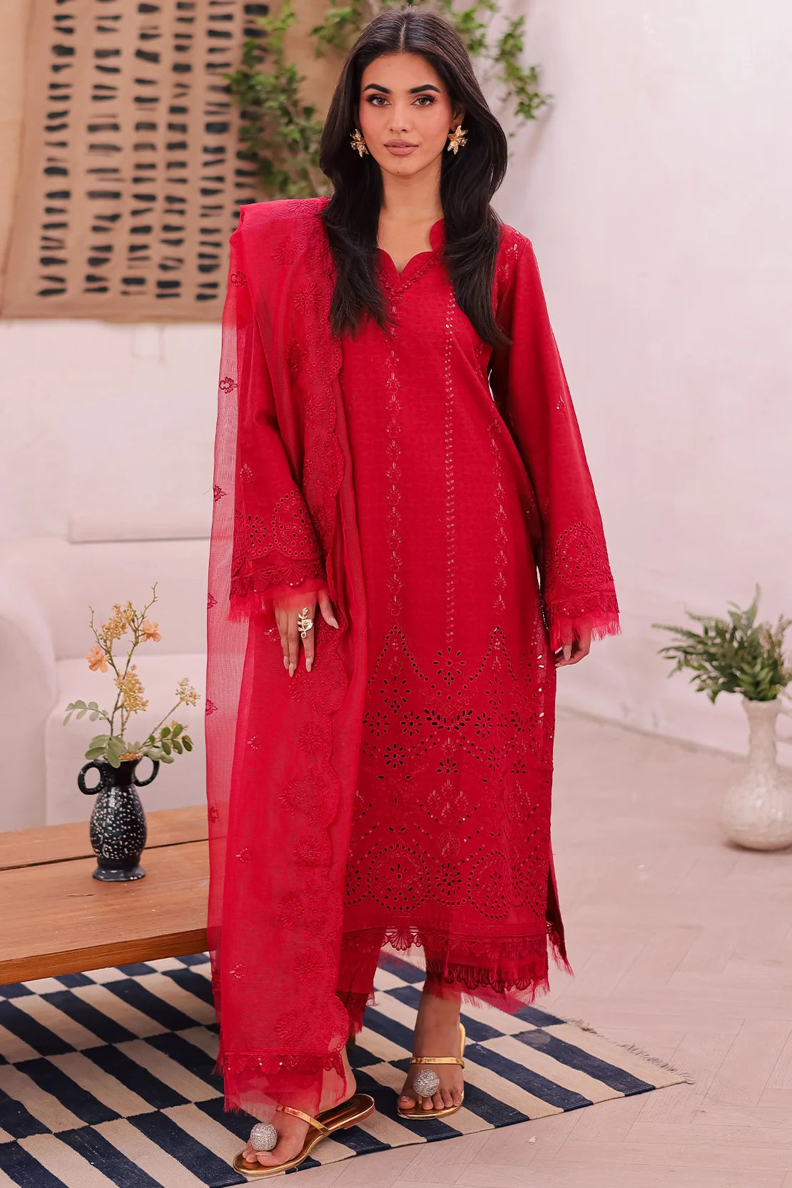 Rashid Textile | Iram Embroidered Lawn | 450N