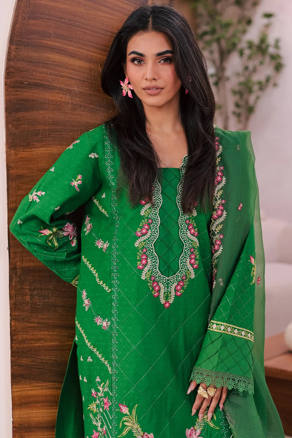 Rashid Textile | Iram Embroidered Lawn | 451N