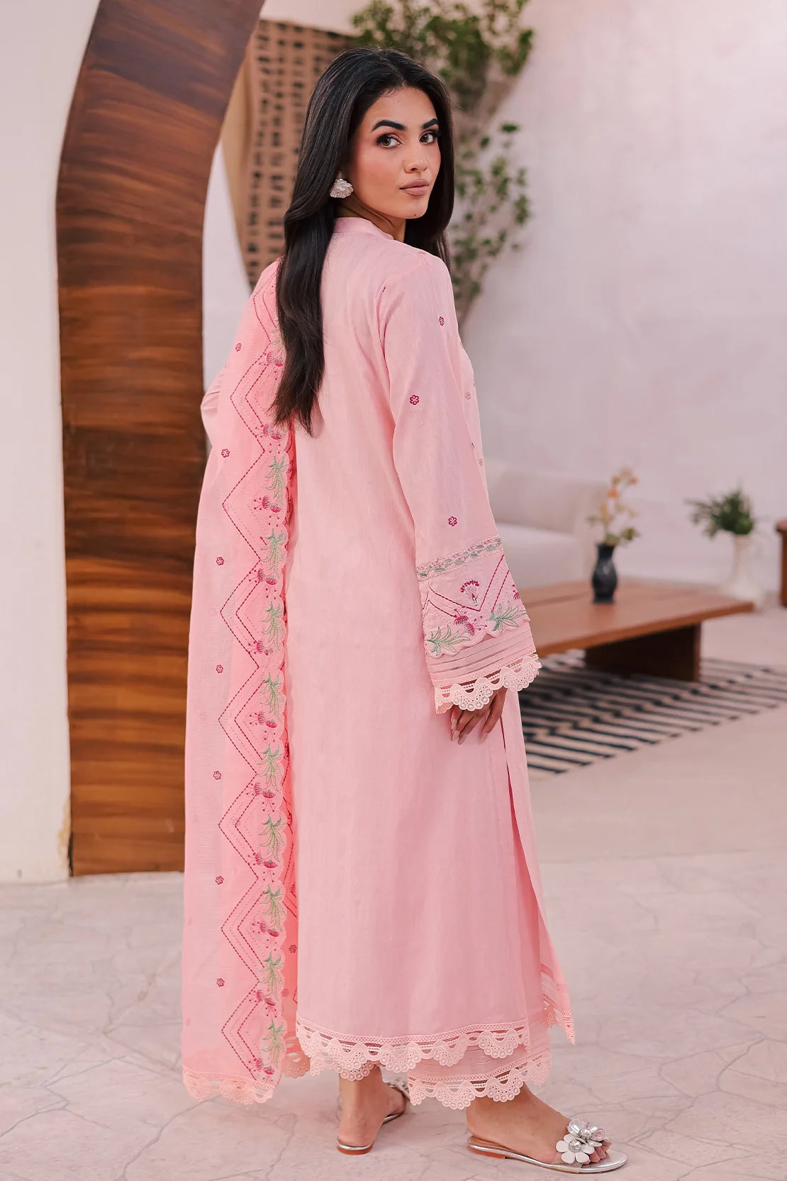 Rashid Textile | Iram Embroidered Lawn | 453N