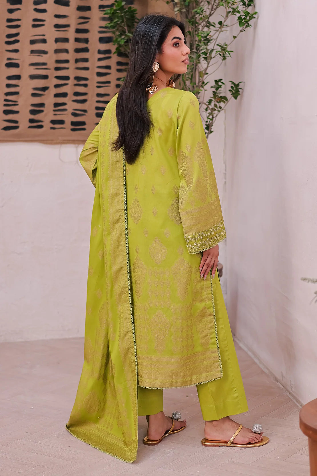 Rashid Textile | Iram Embroidered Jacquard Lawn | 458J