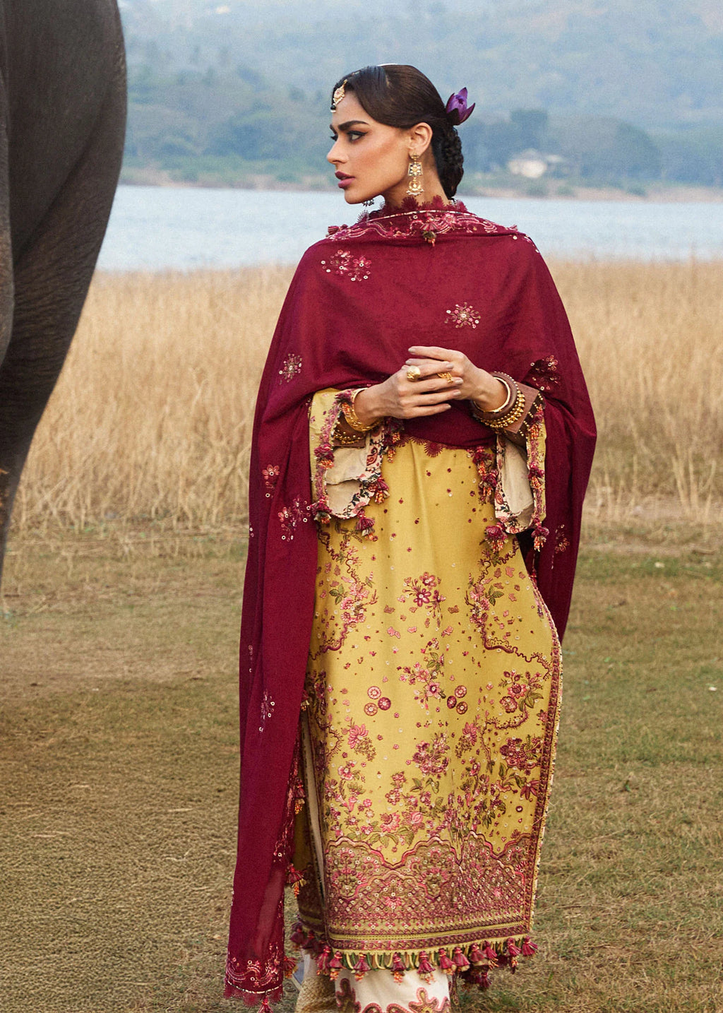 Hussain Rehar | Luxury Lawn 25 | Minted