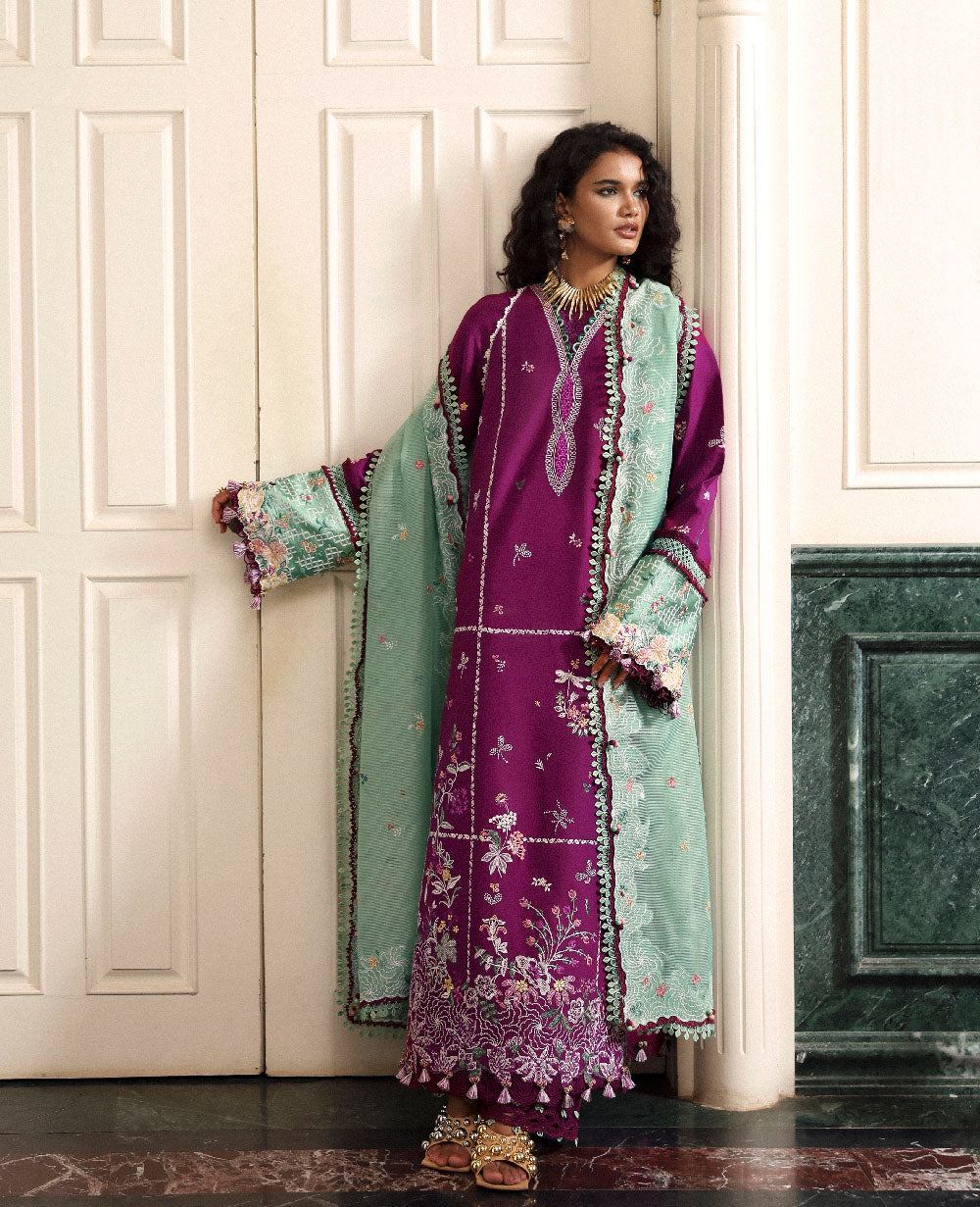 Republic | Lilas Luxury Unstitched Lawn '26 | Kaia